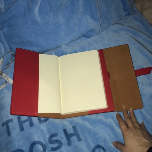 Red leather 6.5” x 9.5” SG journal - Picture 3 of 5